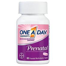 One A Day Women's Prenatal Multivitamins Two Pill Formula, 60+60 Count