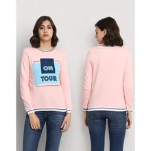Full Sleeve Printed Women Sweatshirt