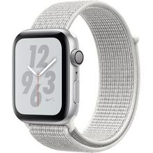 Apple Watch Nike+ Series 4 (GPS Only, 44mm, Silver Aluminum, Summit White Nike Sport Loop)