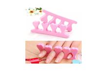 Pink Toe Separator Professional Pedicure Foam