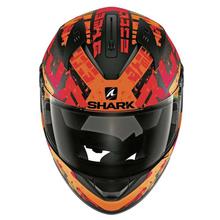 Shark Ridill Kengal Mat Helmet – Black/Orange/Red