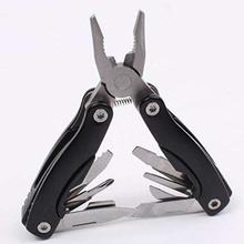 10 in 1 Multi Function Outdoor Survival Utility Tool Kit Sharp Knife With Pliers