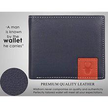 WILDHORN Blue Men's Wallet (WH2081)