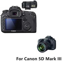 Tempered Glass With Shoulder Screen Protector For Canon 5D Mark III 5DS