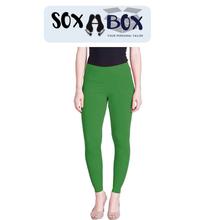 Soxabox Cotton Ankle Length Slim Fit Leggings for women - Made in Nepal