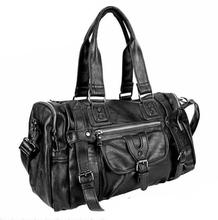 High Quality Black PU Leather bag