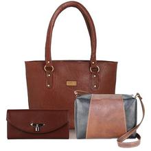 Fargo Universal PU Leather Women's Handbag With Sling Bag