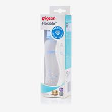 Pigeon Flexible Peristaltic Nipple Clear PP Streamline 250ml Blue Star