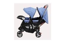 Blue Twins Stroller For Babies