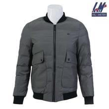 KILOMETER Bomber Styled Cotton/Silicon Mix Jacket For Men - KM 79123