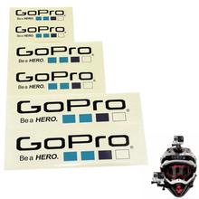 6Pcs Set GoPro Camera Waterproof Decals Stickers Graphic Set Gopro Logo