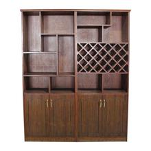 Sunrise Furniture Seesau Wooden Bar Cabinet - Walnut