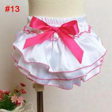 Baby Girl Ruffle Bloomers Diaper Covers Baby Shorts Satin Panties