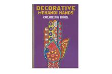 Decorative Mehandi Hands Coloring Book (Eva Kipp)