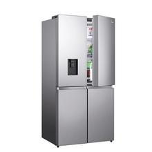 Hisense RQ56WC4SS - 510 Litres Inverter 4 Crossed Side -By-Side Door Refrigerator With Stainless Steel Pure Flat Design