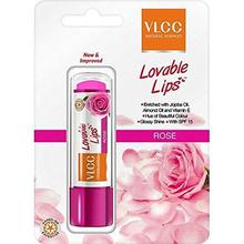 VLCC Lovable Lips Rose, 4.5gm