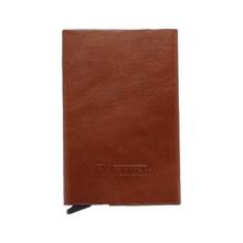 Icarer Brown PU Leather ATM Card Holder