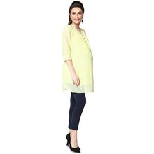 Nine Maternity Tunic In Yellow 5304