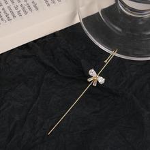 ins Hao Shi niche temperament cold wind piercing ear needles