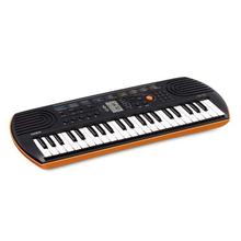 Casio SA-76 EMI-Keyboard Mini With Free Adapter - Black/White