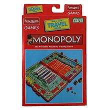 Funskool Monopoly The Portable Trading Board Game- Multicolored