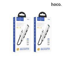 Hoco 4 IN 1 TYPE-C TO USB3.0+USB2.0*3 Adaptor HB26