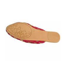 Zari Embroidered Slide Sandals For Women