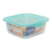 Luminarc Tempered Square Flat Glass Food Storage Box - 760ml