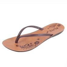 Flite by Relaxo Brown Flip Flop Outdoor Slipper For Women PUL-104