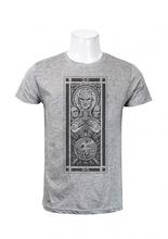 Wosa - Calender Print GOT Grey Printed T-shirt For Men