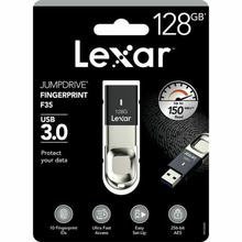 128GB Pendrive | Lexar Jumpdrive F35 Fingerprint | USB 3.0