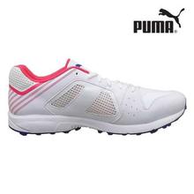 PUMA White Cricket Shoes For Men  -(10356803)