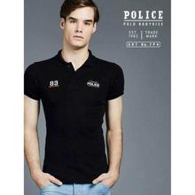 Police FP4 Body Size Polo T-Shirt- White