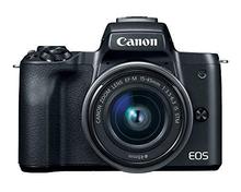 Canon EOS M50 Mark II + EF-M 15-45mm is STM Kit Black