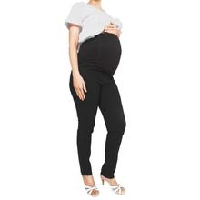 Nine Maternity Slim Fit Jeans In Black Denim-(JESCA14-3060)