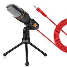 Microphone, 3.5mm Jack Condenser Recording Microphone with Mic Stand for PC, Laptop, Mobile