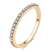 Stylish Fashion Women Ring Finger Jewelry Rose Gold