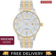 Titan White Dial Analog Watch For Men