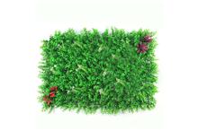 Green Plastic Artificial Wall Plants 60 x 40cm