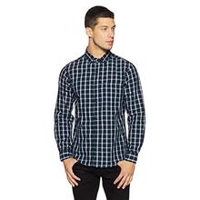 Diverse Men's Checkered Regular Fit Casual Shirt