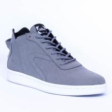 Caliber Shoes Grey Casual Lace Up Shoes For Men (516O)