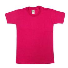 Pink Plain Tshirt For Boys