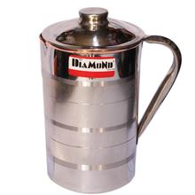 Diamond Copper Steel Jug-6no 2 Litres