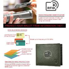 WildHorn RFID Protected 100% Genuine Leather Wallet for Men -Coffee