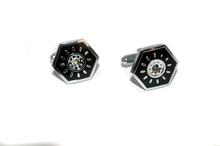 Luxury Hexagonal Design Cufflinks