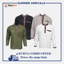 4 Bhutani Kurta Combo Offer