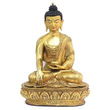 Gold Plated Medicine Buddha - Buddha Of Healing Statue