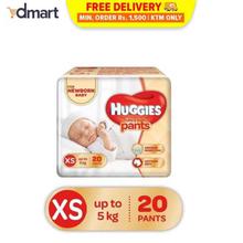 Huggies Ultra Soft XS Size Diaper Pants (20 Counts) For Newborn