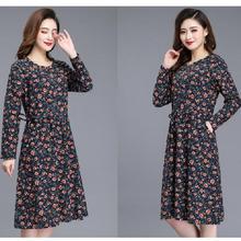 Long-sleeved dress _ dress long-sleeved dress 2019 Korean