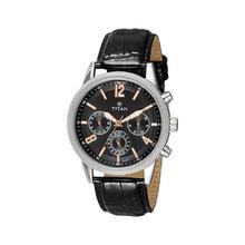 Titan Neo Analog Black Dial Men's Watch 1734SL02